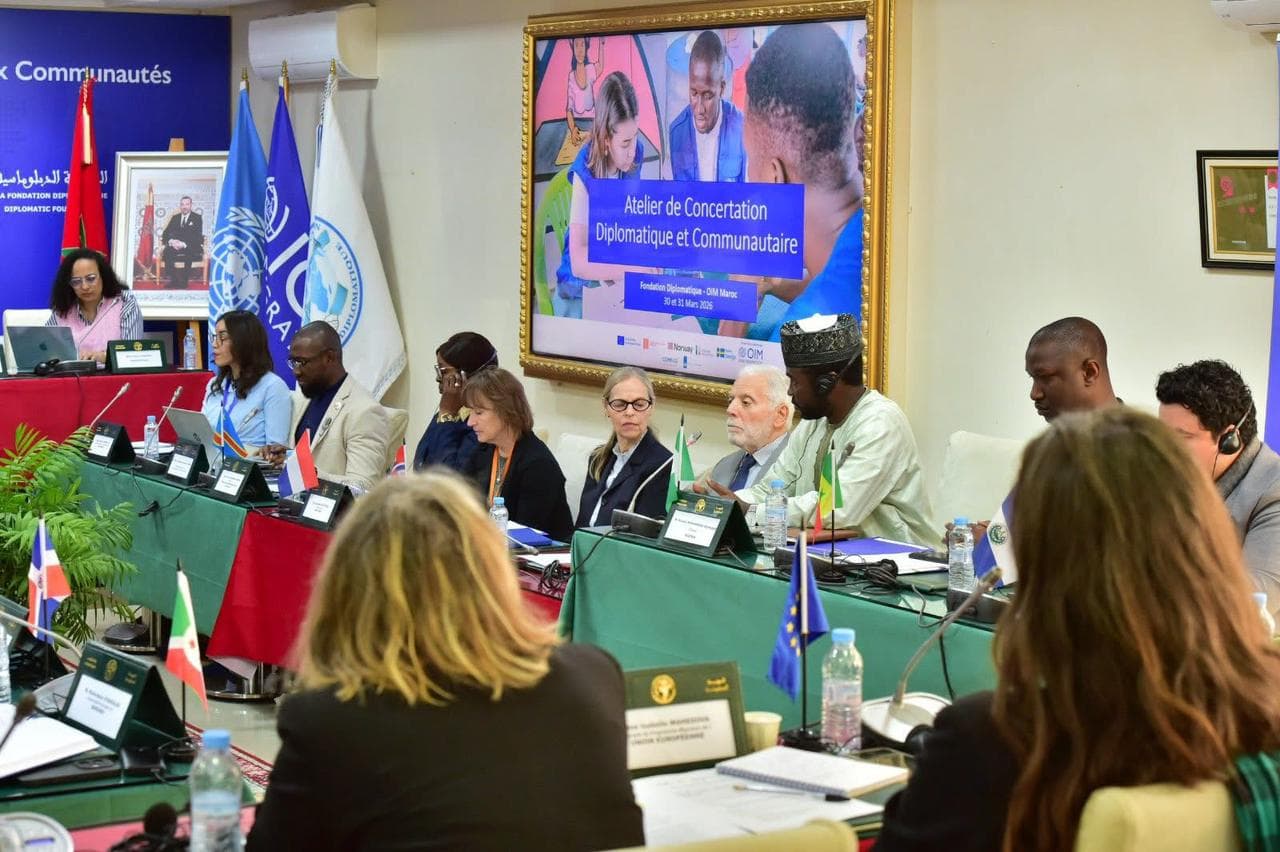 Participation de l'OJA au carrefour diplomatique sur la gouvernance migratoire à Rabat.